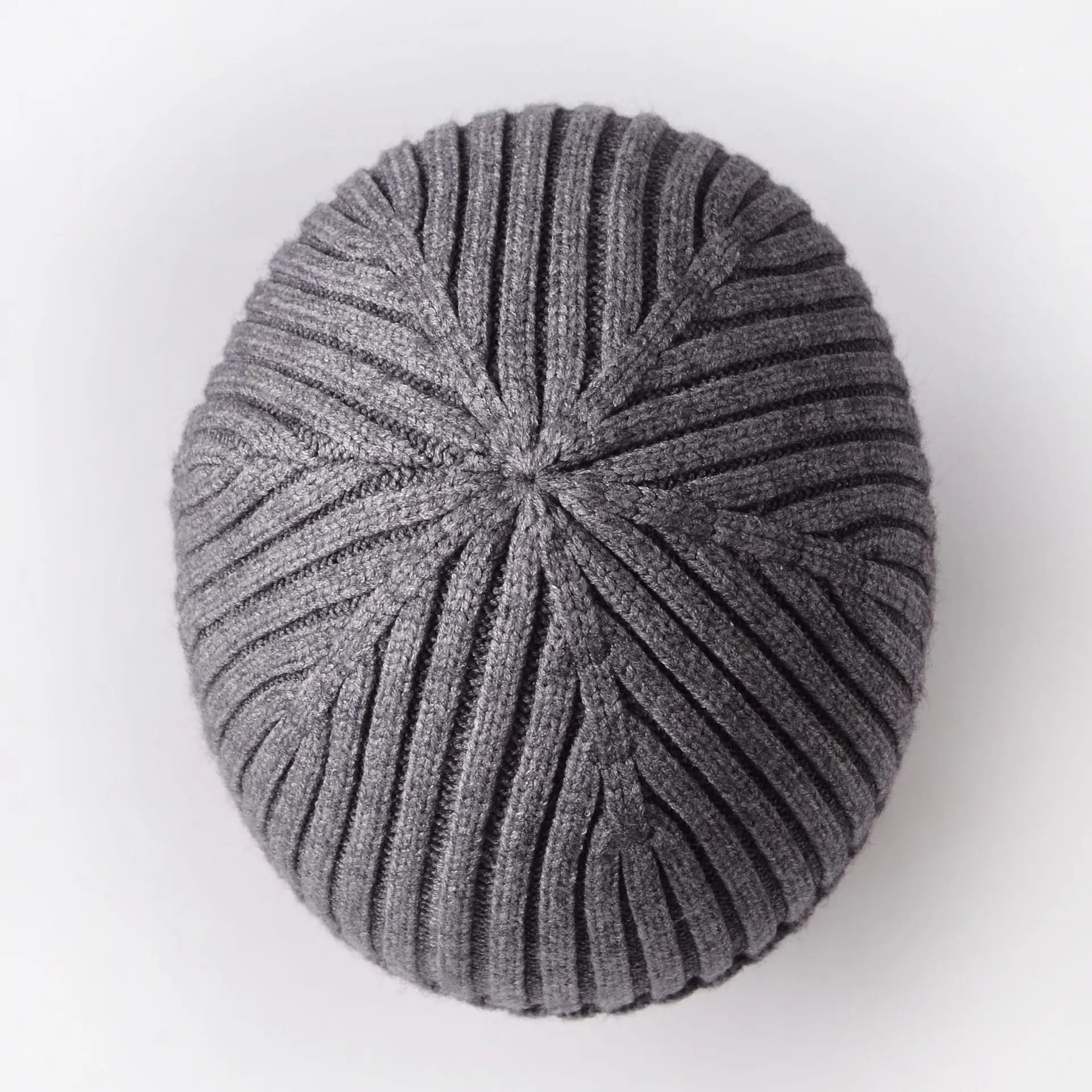 Winter Yarn Knitted Fabric Keep Warm Think Hat For Adult Unisex Skullies & Beanies