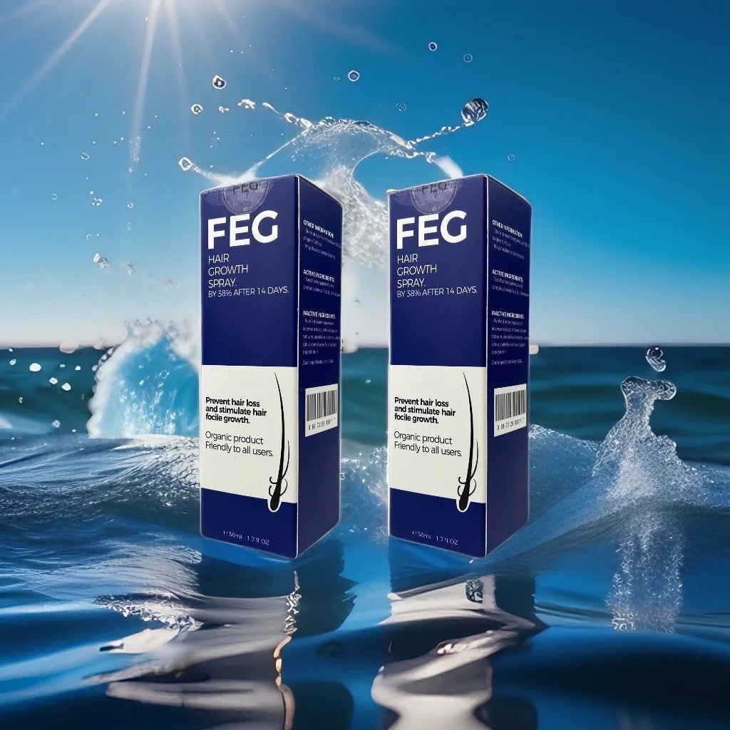 Bring healthy hair home with FEG Organic Hair Care Oil Spary For Thicker Long Hair -50ML