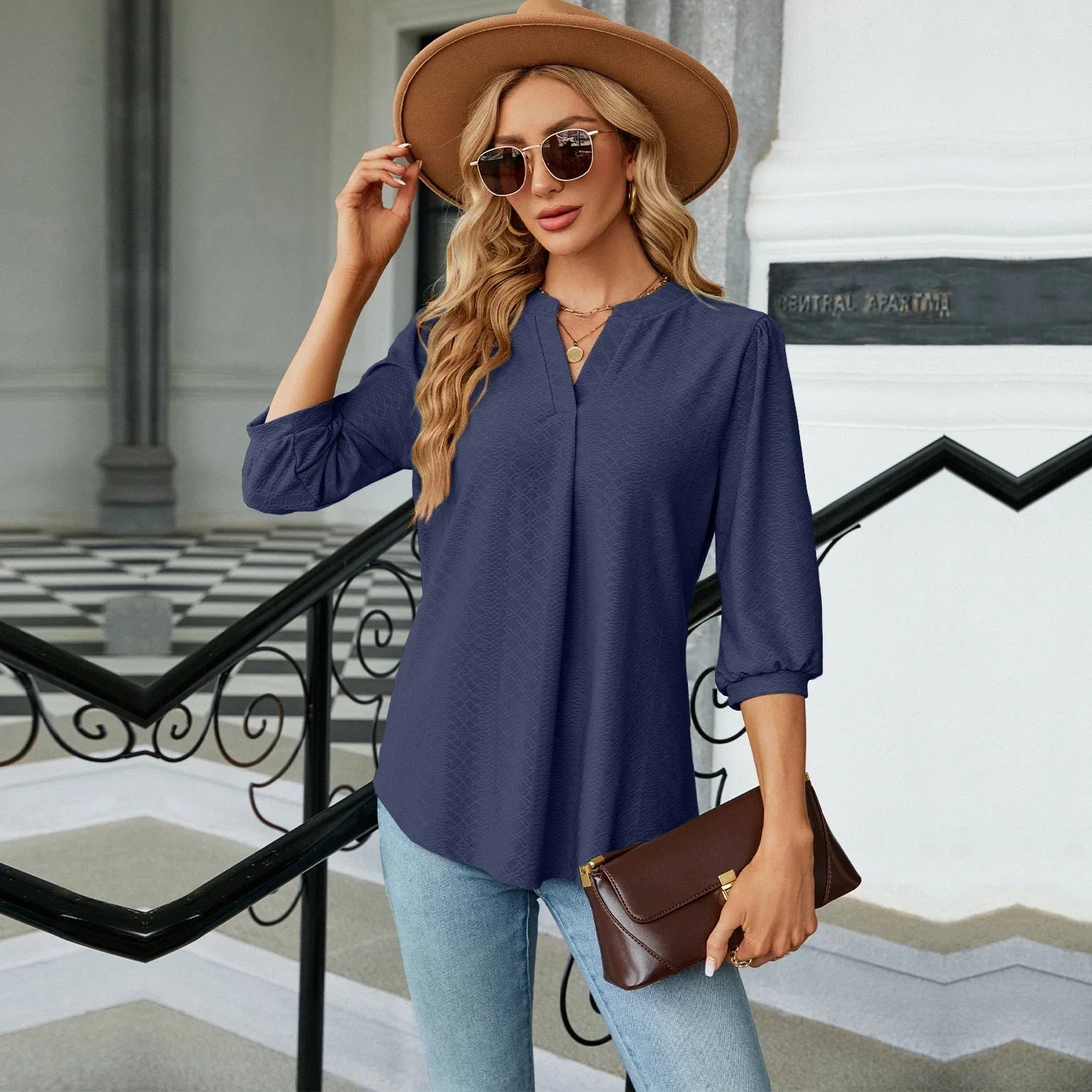 Women's Shirts & Blouses Korean Popular Clothes Green Elegant Tops for Women Trend 2024 Ladies Summer Clothing Top