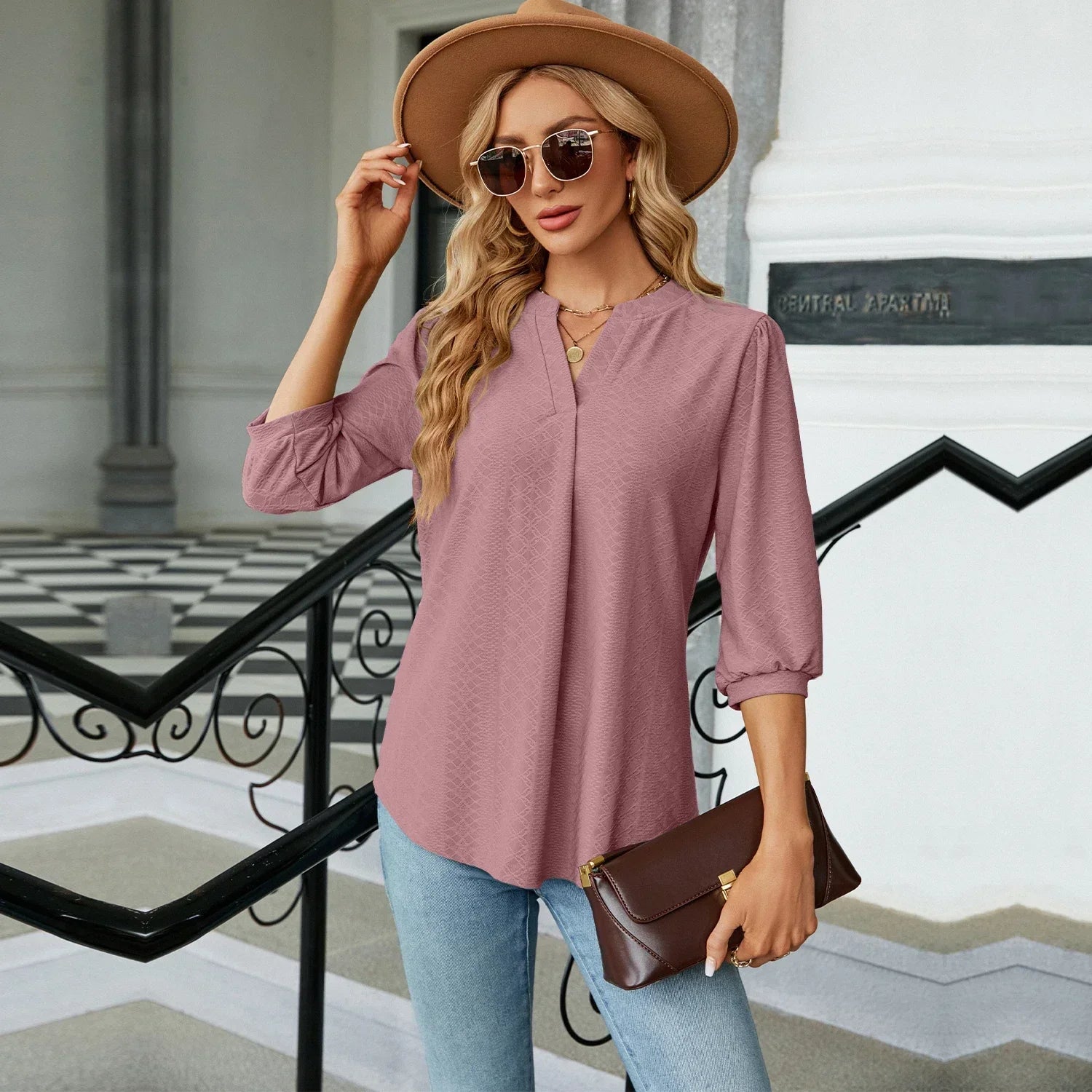 Women's Shirts & Blouses Korean Popular Clothes Green Elegant Tops for Women Trend 2024 Ladies Summer Clothing Top