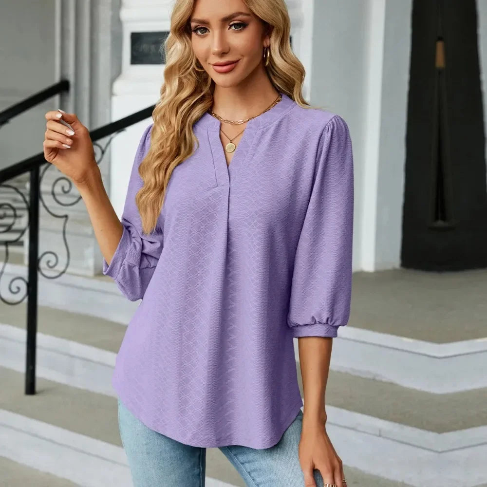 Women's Shirts & Blouses Korean Popular Clothes Green Elegant Tops for Women Trend 2024 Ladies Summer Clothing Top